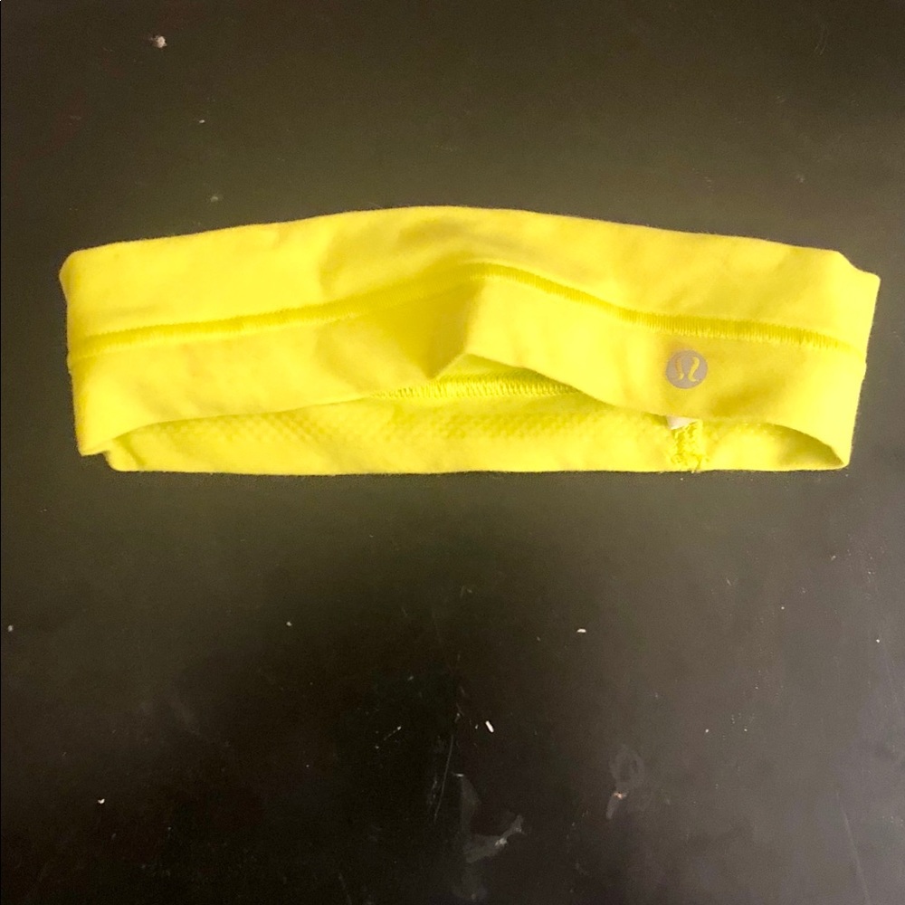 Lululemon lime green headband - Picture 1 of 4